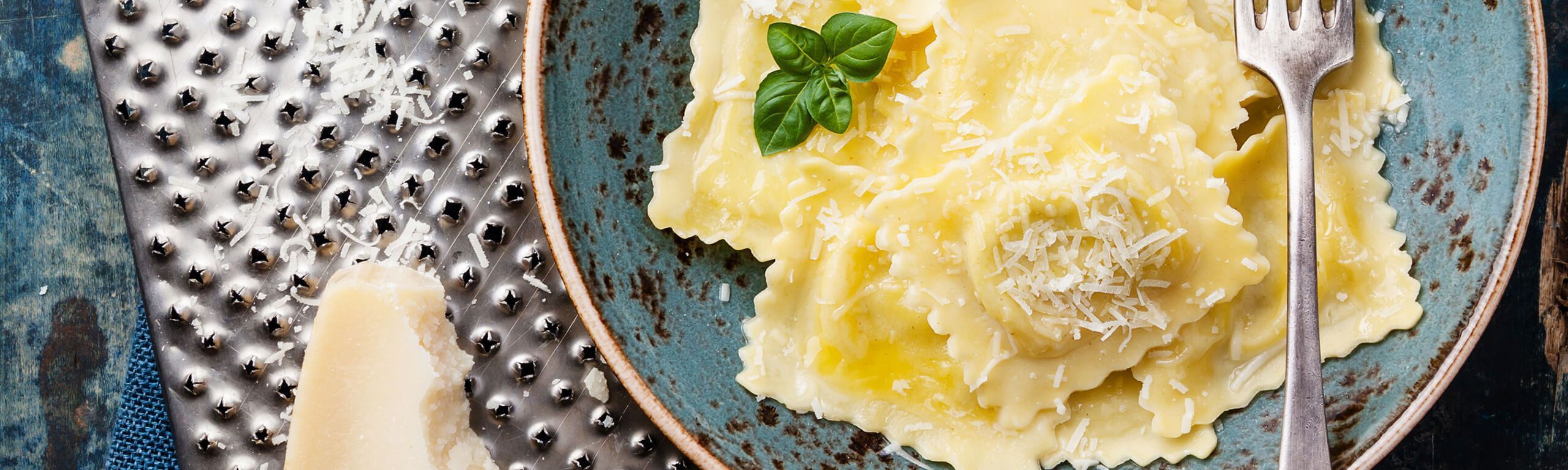 Pumpkin Cheesy Ravioli Bake with Sage