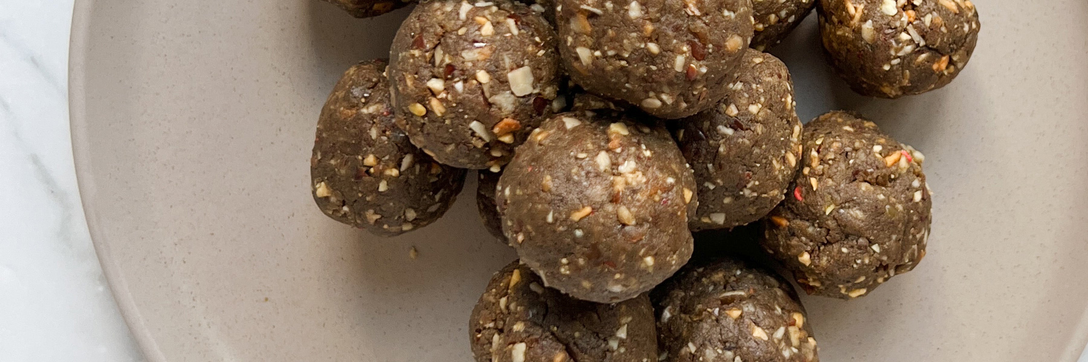 Protein powered bliss balls
