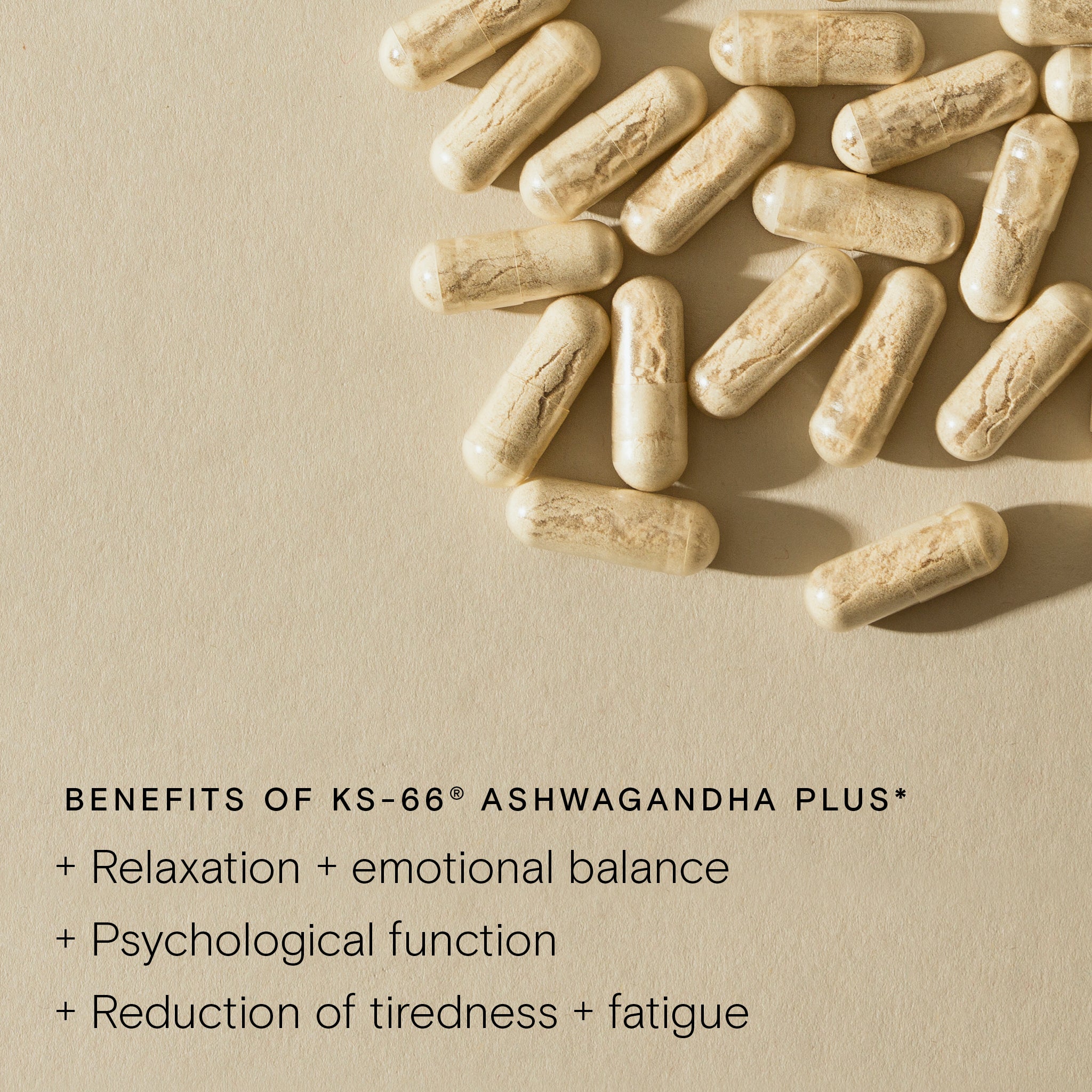 Food-Grown® KSM-66 Ashwagandha Plus