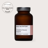 Wild Nutrition Food-Grown® Complete Beauty Support supplement for women, awarded in Wellness Awards 2023.