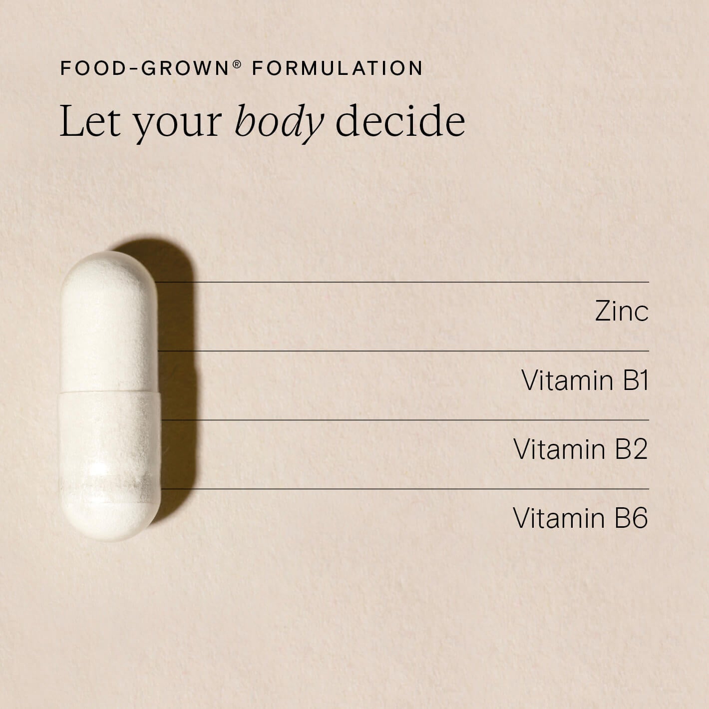 Food-Grown® Zinc Plus