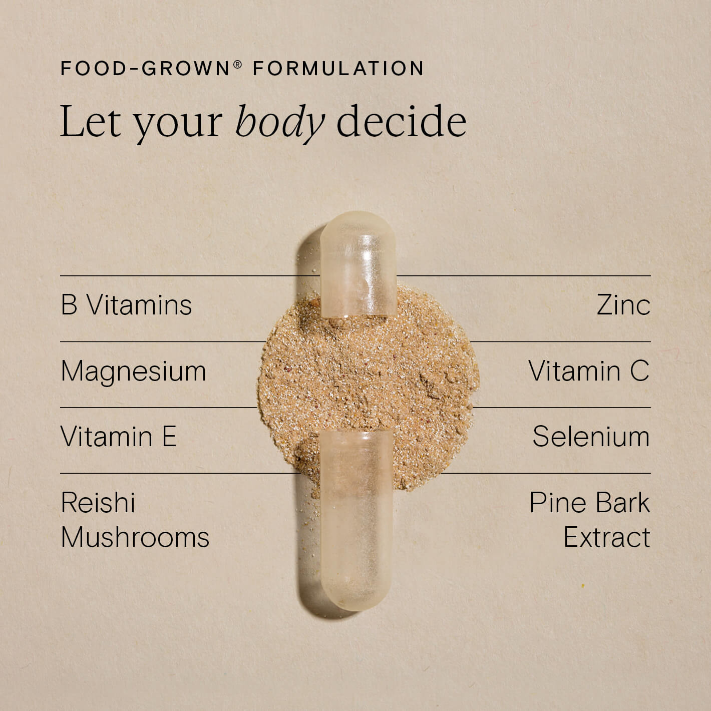 Food-Grown® Daily Multi Nutrient 45+ for Men