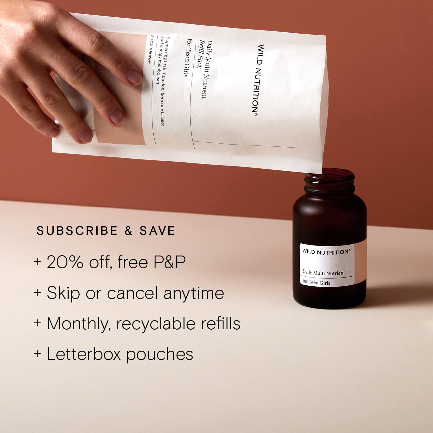 Food-Grown® Daily Multi Nutrient for Teen Girls