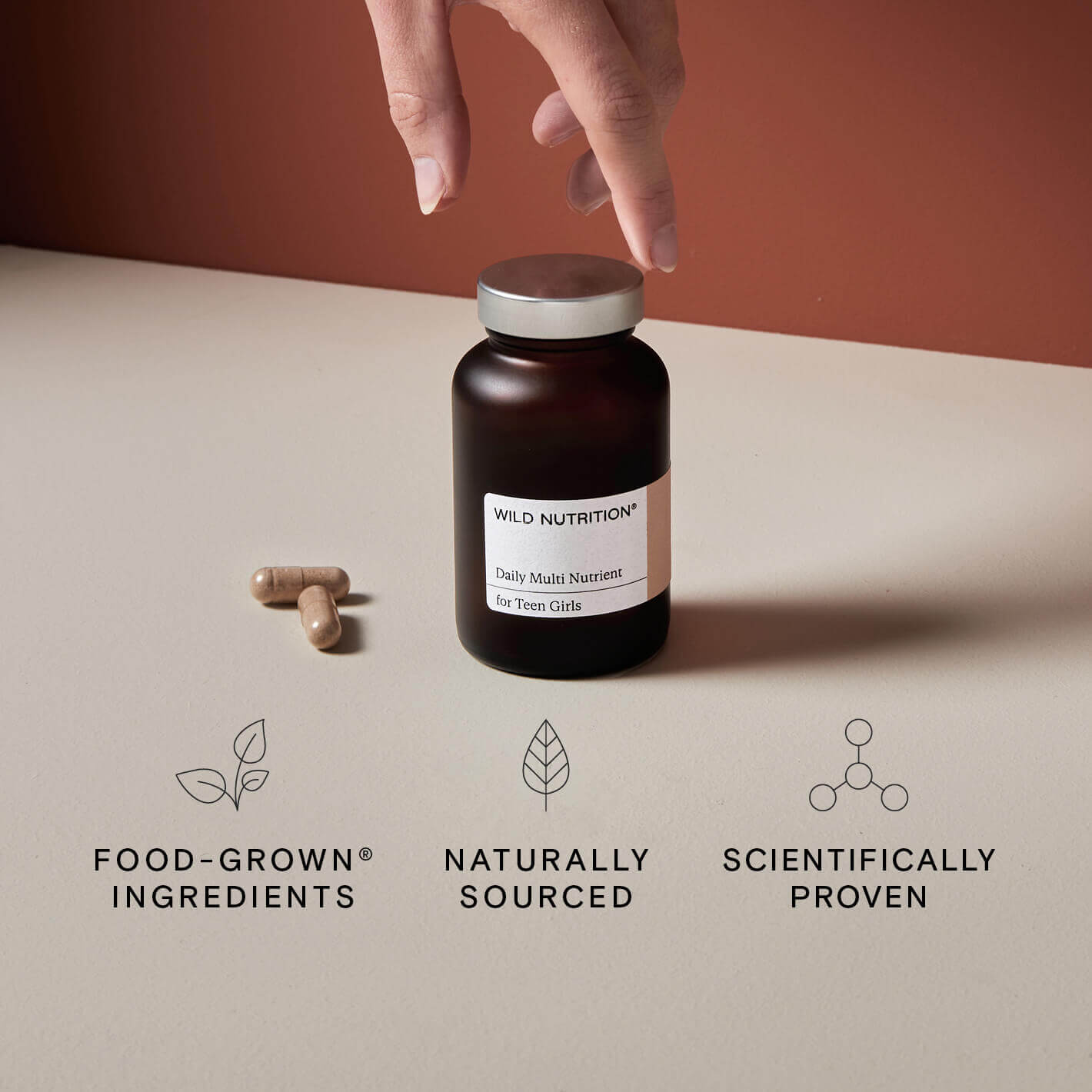 Food-Grown® Daily Multi Nutrient for Teen Girls